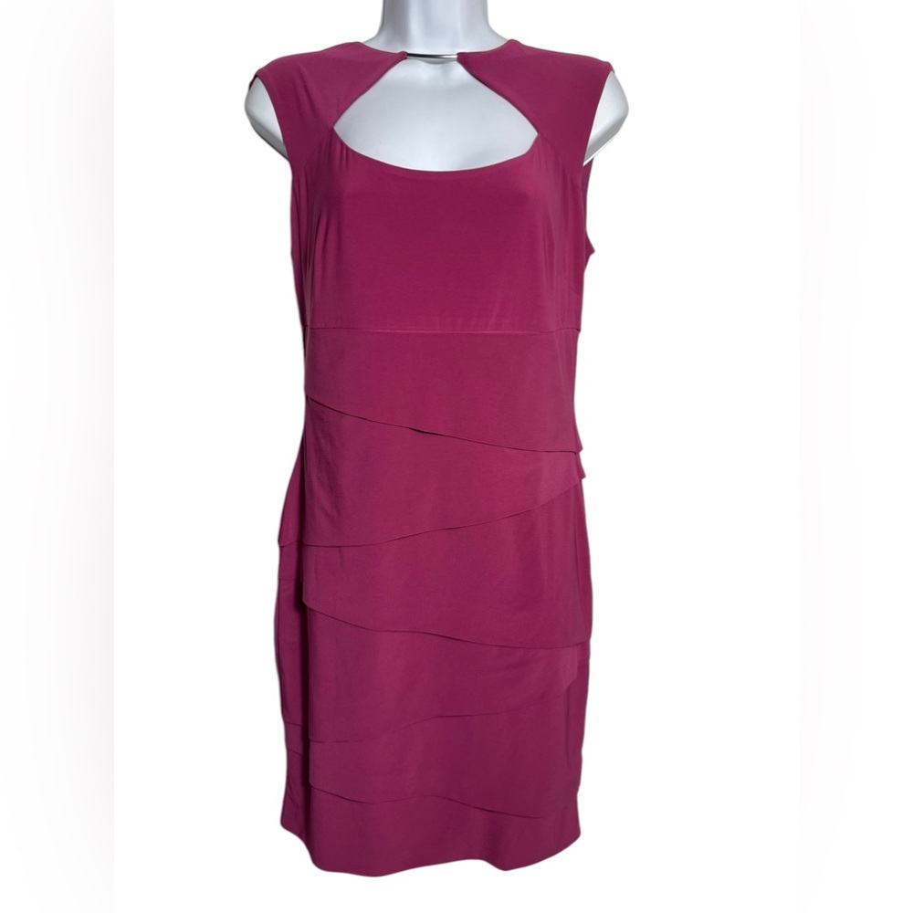 NWT White House Black Market dress size 10 raspberry pink dress PERFECT 🩷🩷